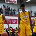 The Ypsilanti basketball team reacts to losing the state quarterfinal game against Saginaw High on Tuesday, March 19. Daniel Brenner I AnnArbor.com